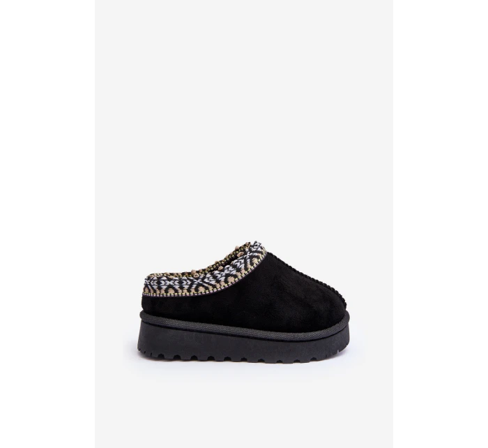 Dětské Nastavitelné Boty Oceněné Černé Olivane