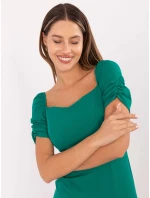 Dámské šaty LK SK zelená model 18171361 - FPrice Dámské šaty LK SK zelená model 18171361 - FPrice