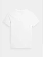 Chlapecké tričko 4FJSS23TTSHM294 bílé - 4F Chlapecké tričko 4FJSS23TTSHM294 bílé - 4F