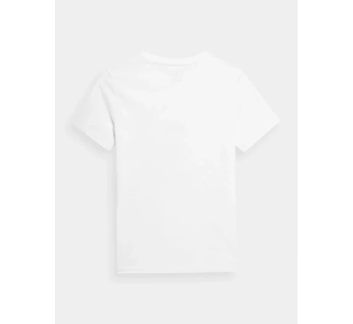 Chlapecké tričko 4FJSS23TTSHM294 bílé - 4F Chlapecké tričko 4FJSS23TTSHM294 bílé - 4F