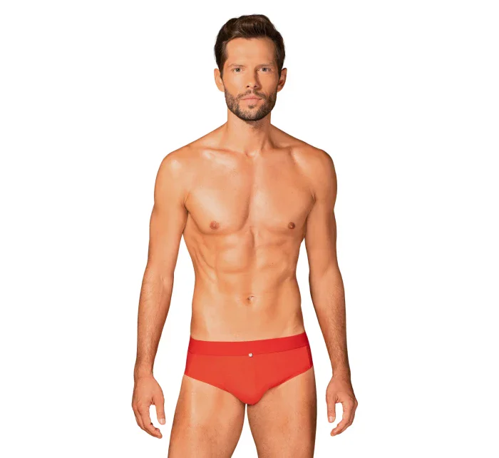 Pánské slipy Boldero briefs red - Obsessive
