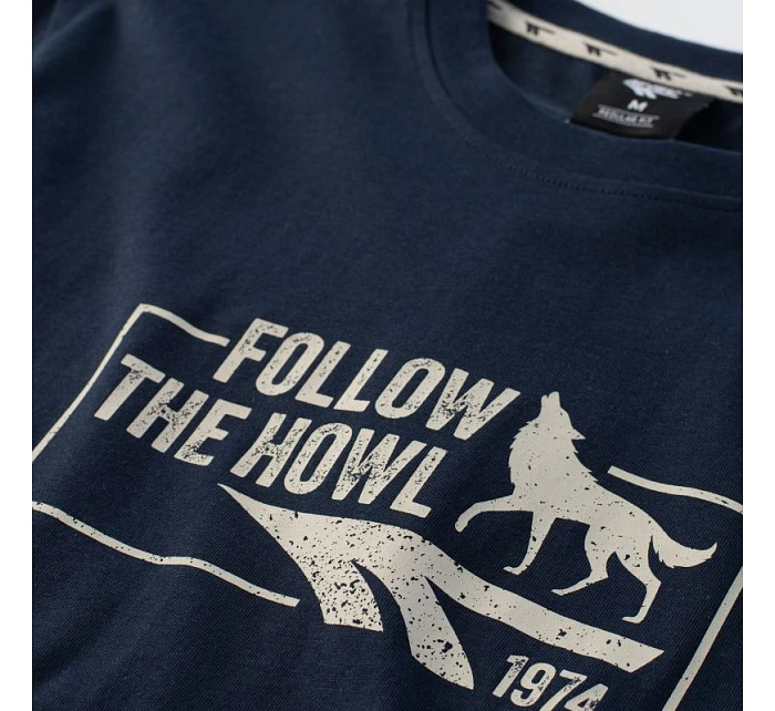 Pánské tričko FARKAS SP tmavě modré - Hi-tec