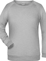 Daiber JN 793 Dámská raglánová mikina 02.0793 grey heather