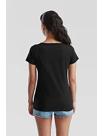Fruit of the Loom Lady-Fit Valueweight T Dámské tričko 16.1372 black Fruit of the Loom Lady-Fit Valueweight T Dámské tričko 16.1372 black