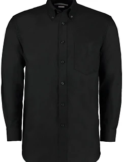 Kustom Kit KK 351 (18,5-23) Pracovní košile Oxford s dlouhým rukávem 43.351X black