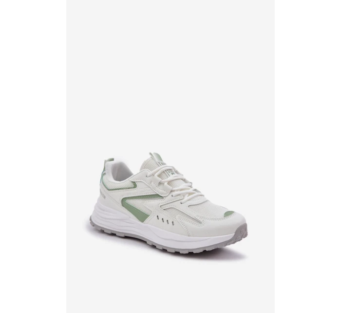 Dámské Sportovní Boty Big Star NN274A095 HI-POLY SYSTEM Bílá-Zelená Dámské Sportovní Boty Big Star NN274A095 HI-POLY SYSTEM Bílá-Zelená