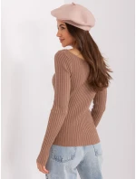 Czapka AT CZ model 18917689 beżowy - FPrice Czapka AT CZ model 18917689 beżowy - FPrice