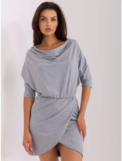 Dámské šaty EM SK HS 20 model 21302229 tmavě žlutá - FPrice Dámské šaty EM SK HS 20 model 21302229 tmavě žlutá - FPrice