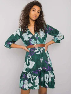 Šaty LC SK 22K 3039.51P tmavě zelená