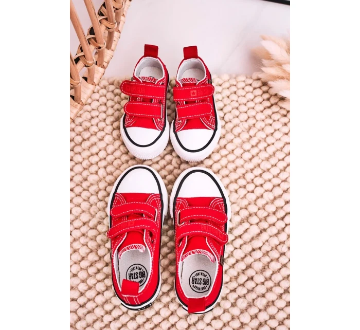 Dětské klasické tenisky Big Star - červené Dětské klasické tenisky Big Star - červené