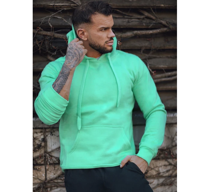 FashionStreet mátovo-černá pánská tepláková souprava AX0745