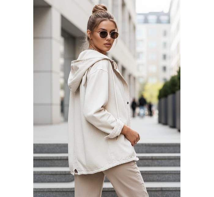 Dámská džínová bunda light beige Dstreet model 21976630 - FashionStreet