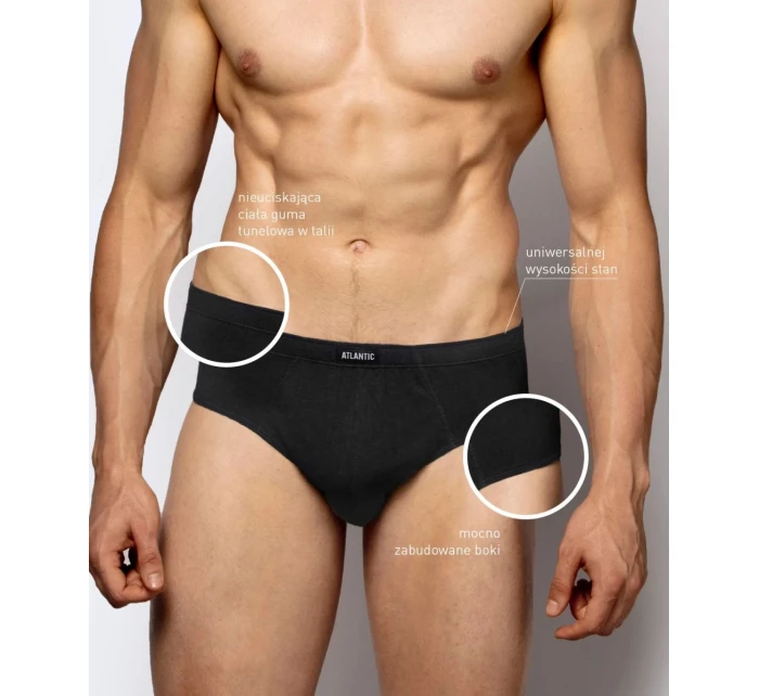 Pánské slipy 006 3 pack - Atlantic
