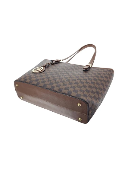 Komfortní hnědá dámská shopperka UAP1B - GALLANTRY