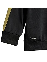 Dětské tepláky adidas Essentials Climacool černo-zlaté JC8857 Dětské tepláky adidas Essentials Climacool černo-zlaté JC8857