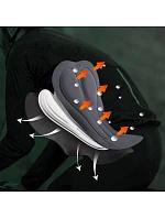 model 22114187 dlouhé fleecové cyklistické kalhoty se šlemi Velikost XXL černé - Rockbros