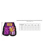 Dámské krátké šortky MASTERS model 22202657 VIOLET - MASTERS FIGHT EQUIPMENT