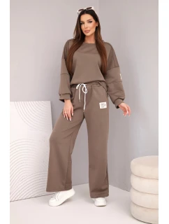 Dámský komplet model 21938064 mikina + kalhoty fango - K-Fashion