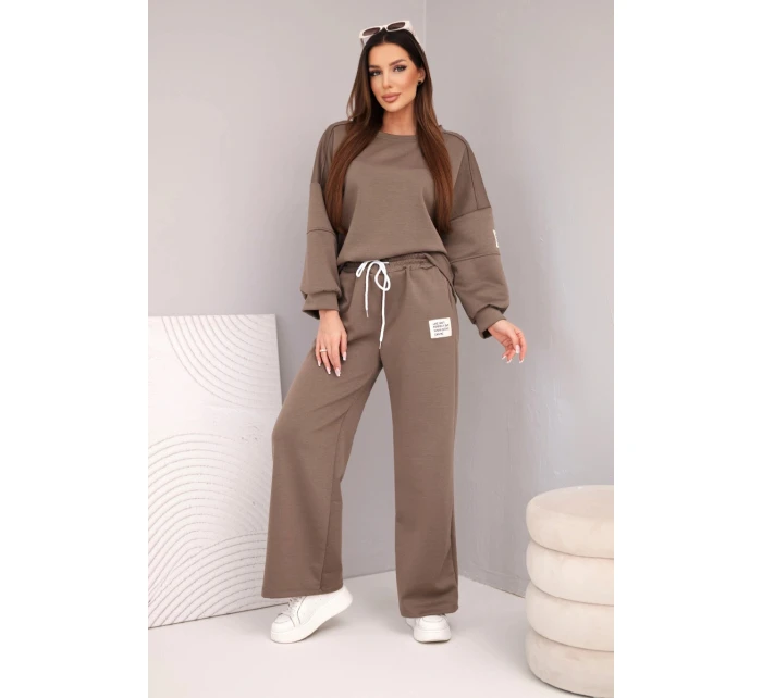 Dámský komplet model 21938064 mikina + kalhoty fango - K-Fashion