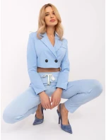 Kalhoty DHJ SP model 20895810 světle modré - FPrice Kalhoty DHJ SP model 20895810 světle modré - FPrice