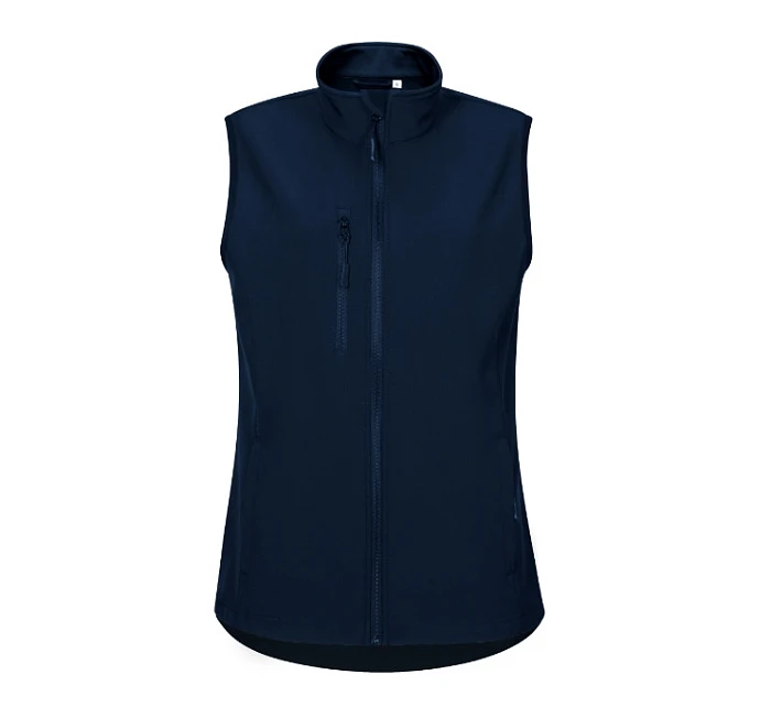 Trail softshellová vesta dámská námořní modrá