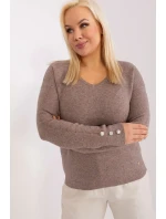 Svetr plus size model 190085 Factory Price