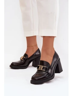 Polobotky na podpatku  model 217841 Step in style