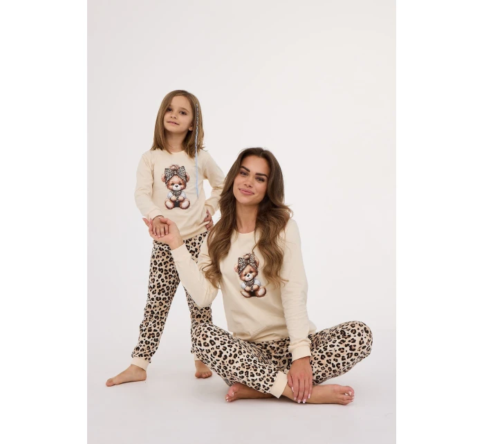 Pyžamo Cornette 671/429 Panther long/r S-2XL dámské