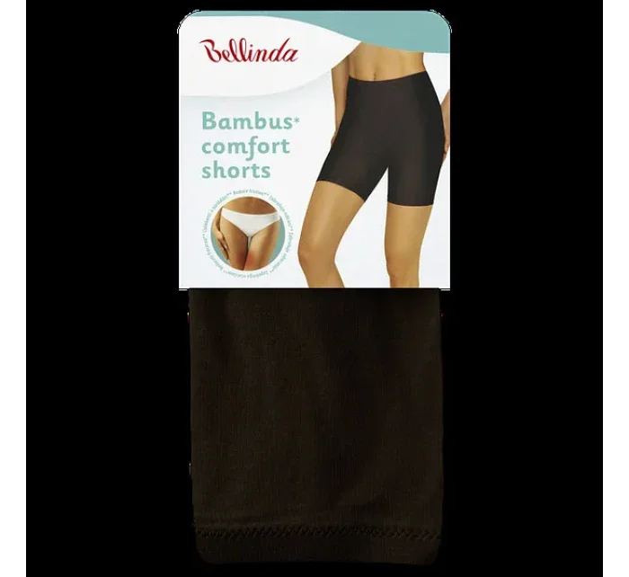 Dámské spodní šortky z bambusu BAMBUS COMFORT SHORTS - BELLINDA - černá