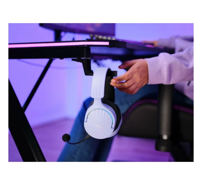 herní sluchátka Fialová model 21729919 - Trust