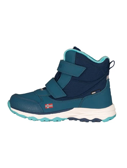 Dětské zimní boty Kids Winter Boots Nepromokavé sněhule na suchý zip modré model 21758621 - Trollkids