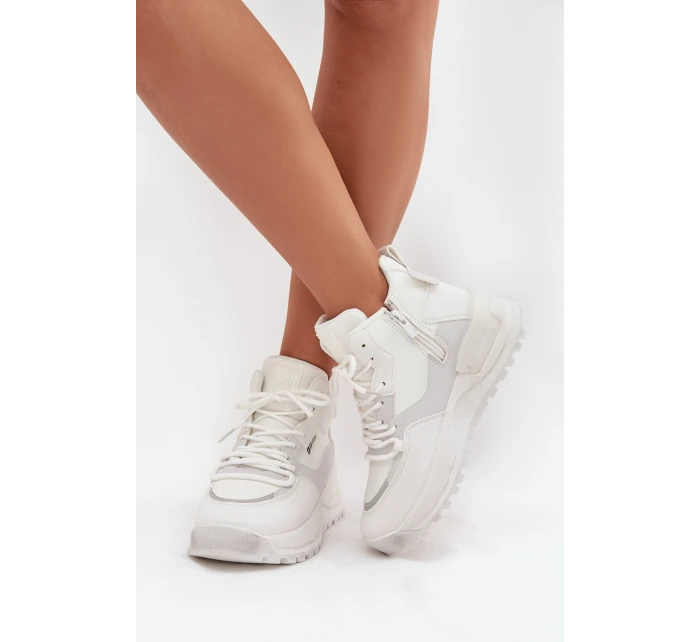 Dámské sportovní boty Big Star SS274510 Bílé Dámské sportovní boty Big Star SS274510 Bílé