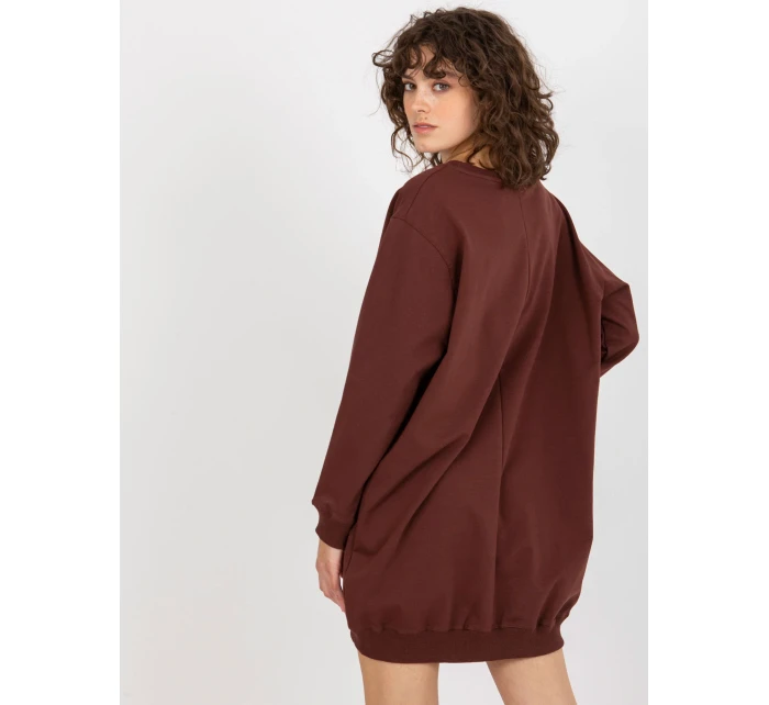 Mikina VI BL model 17865896 tmavě hnědá - FPrice