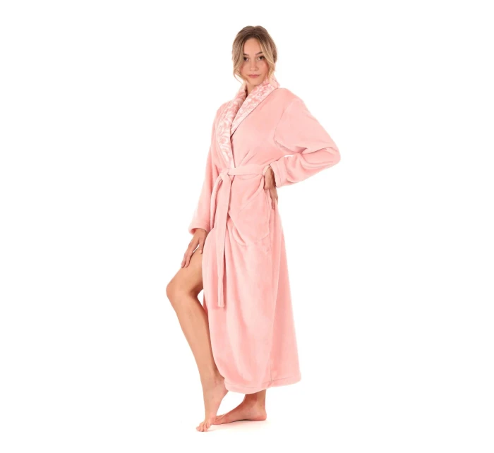 Dámský župan Flora 2556 3050  růžová perla - Vestis