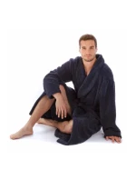 Pánský župan Athena 2116 Tmavě modrá - Vestis