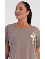 Dámské pyžamo kapri model 22405247 - Vienetta Dámské pyžamo kapri model 22405247 - Vienetta