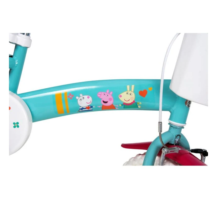 Dětské kolo 12" Peppa Pig zelené 1198 Dětské kolo 12" Peppa Pig zelené 1198