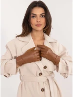 Rukavice AT RK model 20591890 světle hnědé - FPrice