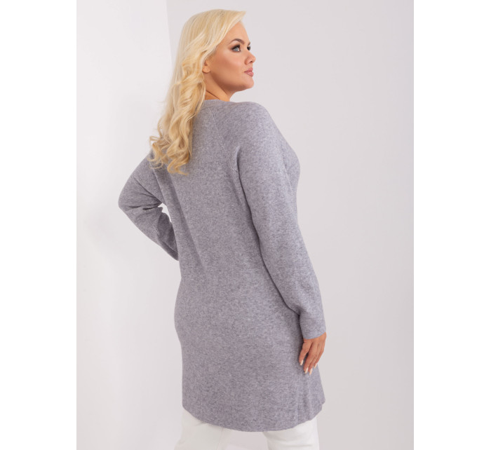 Sweter PM SW PM 3732.10 szary