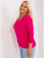 Halenka RV BZ 9143.87P fuchsiová Halenka RV BZ 9143.87P fuchsiová