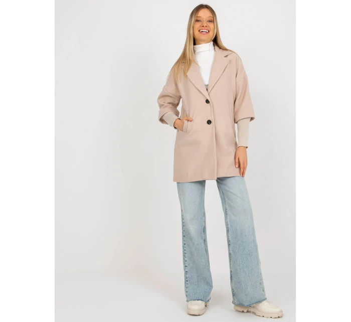Dámský kabát TW CZ BI model 18309907 béžová - FPrice