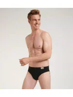 Pánské slipy GO Natural Brief C2P - BLACK - černá 0004 - SLOGGI
