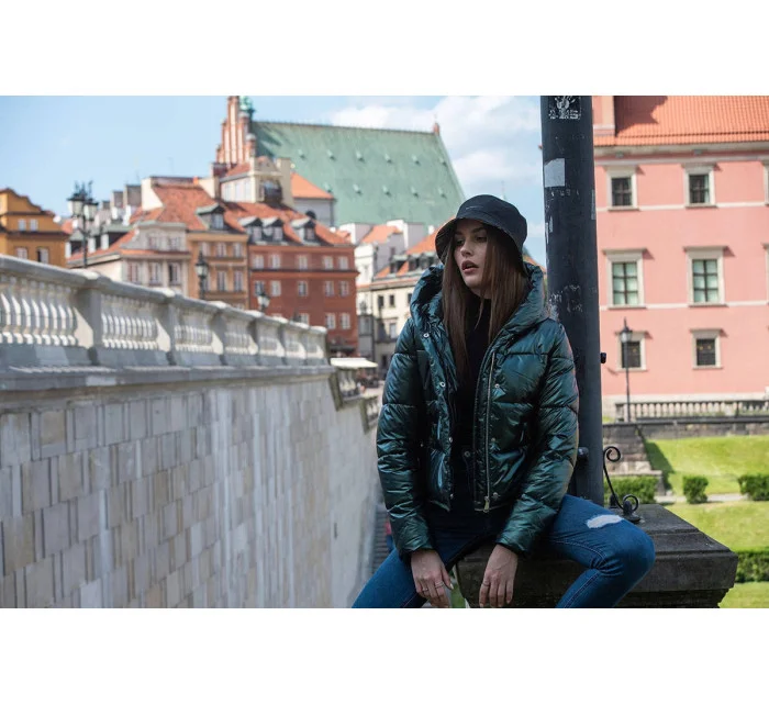 KURTKA ZIMOWA DAMSKA  ZIELONA model 21243301 - Ann Gissy