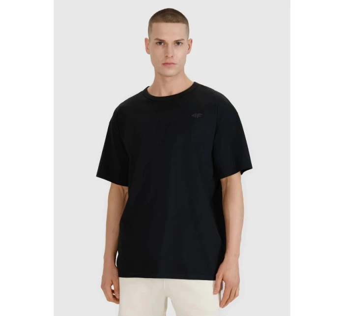 Pánské hladké tričko oversize model 21436928 - 4F