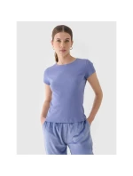 Dámské hladké tričko slim 4F 4FRAW24TTSHF2300-32S