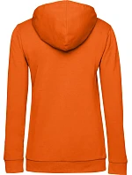 B&C #Hoodie /women Dámská mikina s kapucí 01.W04W pure orange
