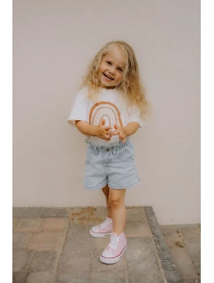 Dětské vysoké tenisky Pink Mona