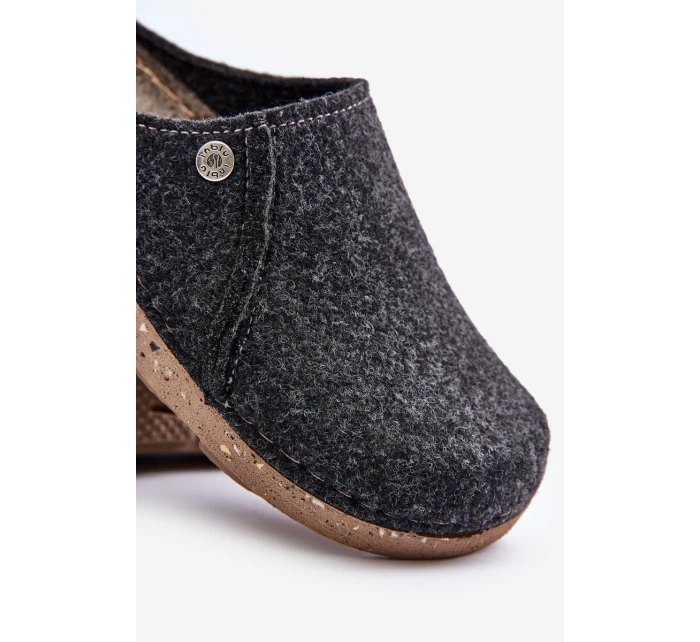 Pánská Domácí Obuv Pantofle Inblu MT000011 Grafitová