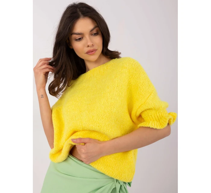 Jumper MI SW model 20912947 žlutý - FPrice Jumper MI SW model 20912947 žlutý - FPrice