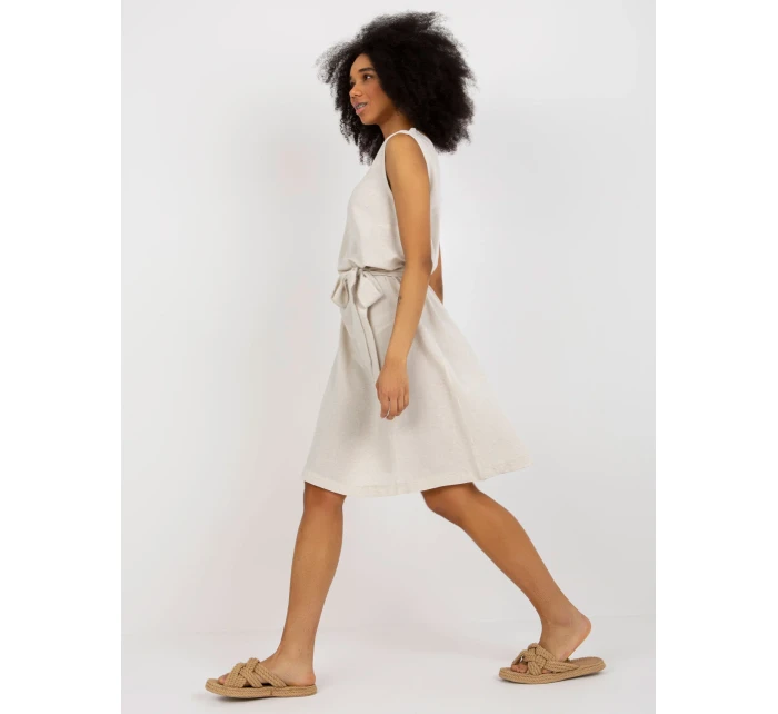 Šaty WN SK model 18404967 světle béžová - FPrice